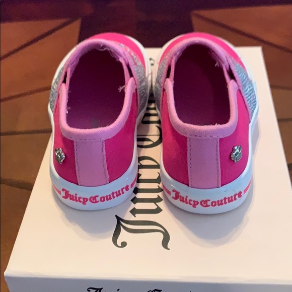 Juicy Couture Pink Slip Ons - Picture 4 of 7